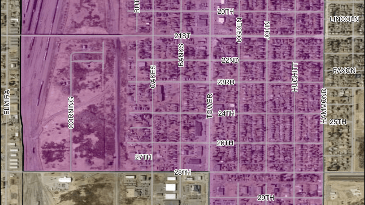 Midtown Phase One project map